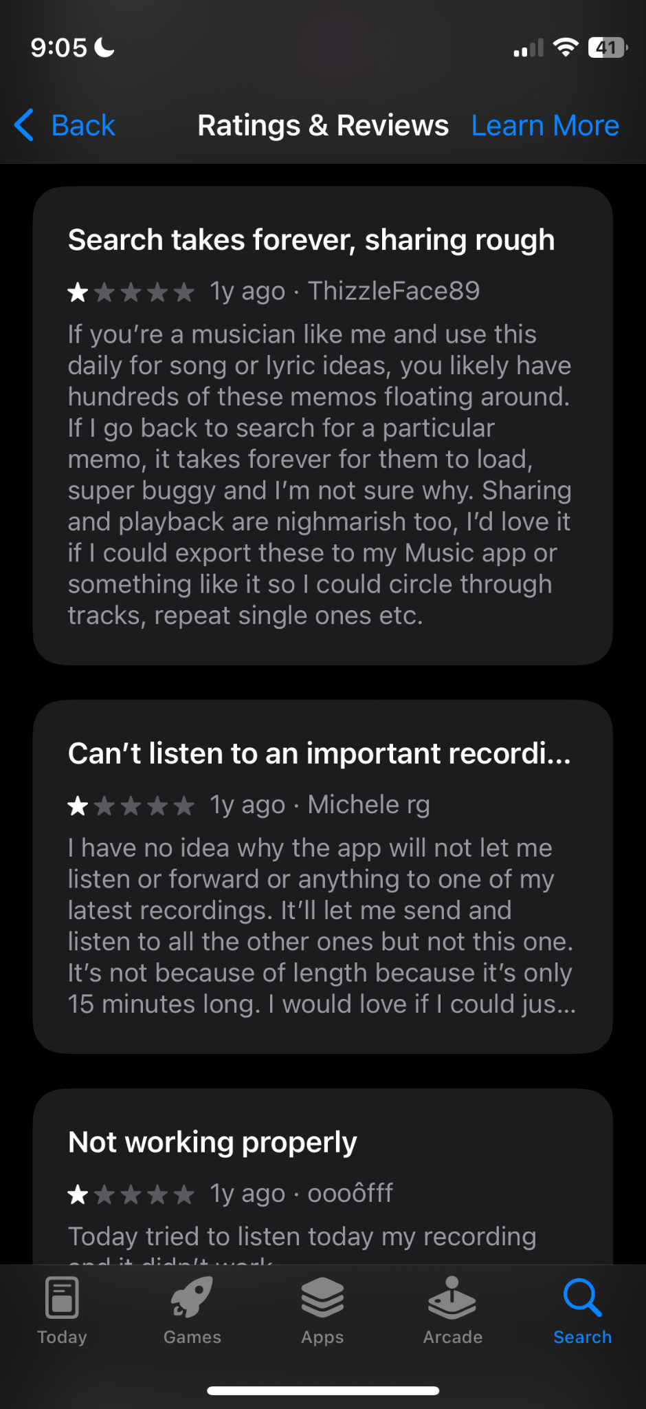 Image Source: Voice Memos Review, Apple App Store